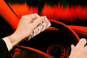 Caution! Dangerous driving