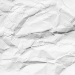 abstract background of crumpled white paper