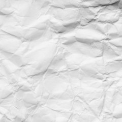 abstract background of crumpled white paper
