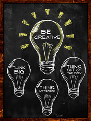 Be creative, Think big and different © natanaelginting