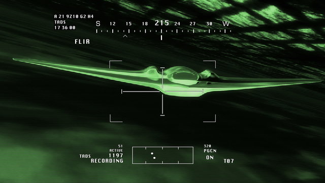 FQ 170 Sentinel Type Drone Flying Nightvision 3D artwork