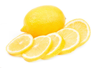 lemon isolated on white background