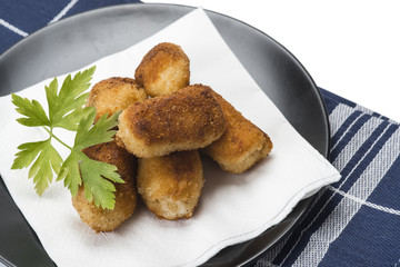 Croquetas caseras de jamón