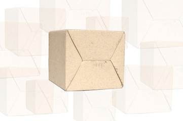 Recycle Cardboard box package