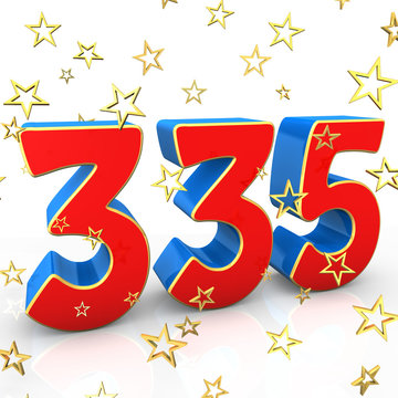 335 Years Old - Happy Birthday