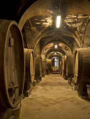 Obrazy na Szkle  Piwnica na wino