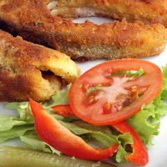 Polish the Christmas fried carp