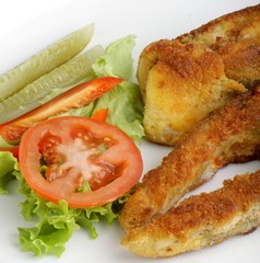 Polish the Christmas fried carp