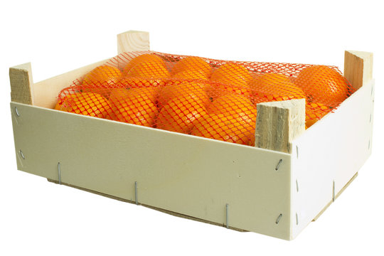 mandarins in box