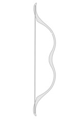 cartoon image of bow weapon