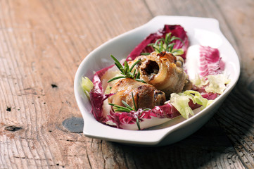 roll di pancetta