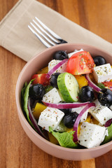 light greek salad