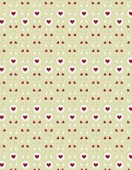 red heart pattern on bright background valentines day background
