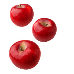 Red ripe apples