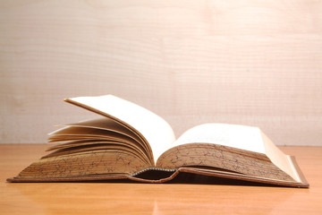 Book on the table