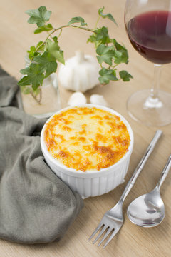 Lasagne in der Gratinform