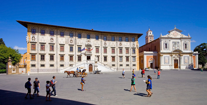 Pise, Piazza dei Cavalieri (place des cavaliers)