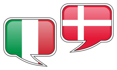 Italian-Danish Conversation