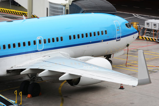Blue Airliner