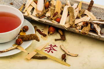 Tee für traditionelle chinesische Medizin