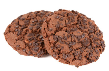 Fototapeta premium Sweet cookies isolated on white