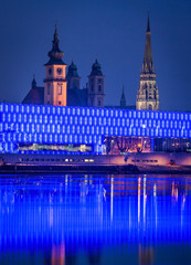 Österreich, Linz, Museum Lentos