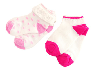 Socks isolated on white