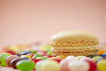 Colorful macaroons