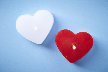 Heart candle