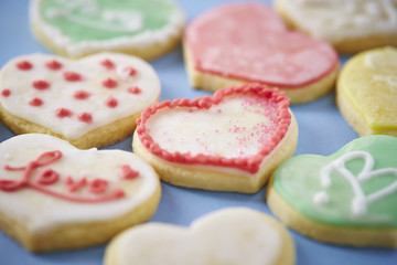 Valentine's day cookies