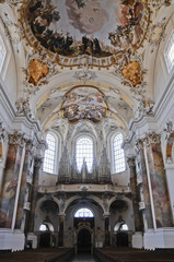 Fototapeta na wymiar Basilika Ottobeuren, Bayern, Deutschland