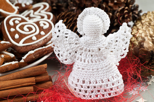 Crochet angel