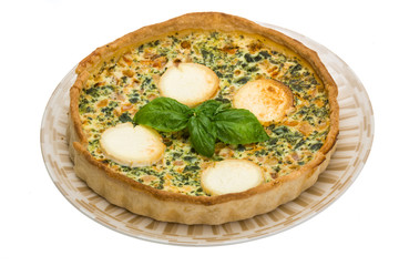 Cake with goat cheese