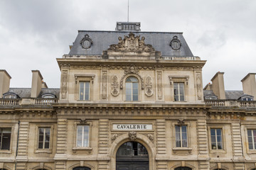 Historic building in Paris France
