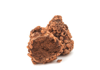 chocolate candy isolated