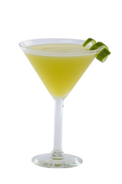 Green Martini Cocktail