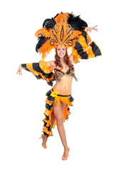 carnival dancer woman dancing