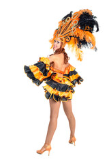 carnival dancer woman dancing