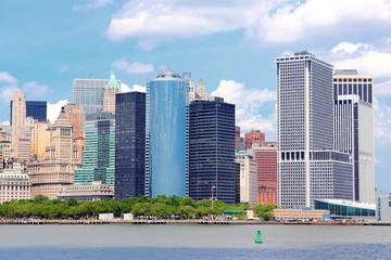 Manhattan skyline, USA