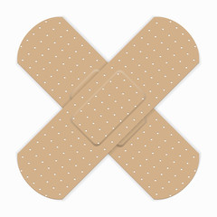Medical bandage in different shape