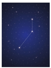 Obraz na płótnie Canvas Constellation Pictor