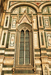Fototapeta na wymiar Florence, Basilica of Saint Mary of the Flower or Duomo