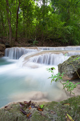 Erawan waterfall National Park Kanjanaburi Thailand