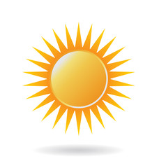Vector Power Sun Icon