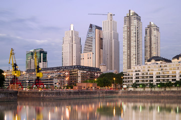 Fototapeta na wymiar Buenos Aires Cityscape, Capital City of Argentina