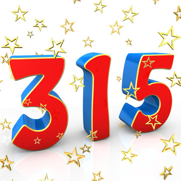 315 Years Old - Happy Birthday