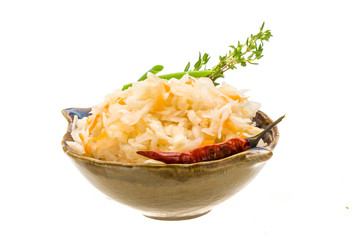 Fermented cabbage