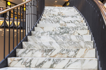 Fototapeta premium Art deco marble stairs