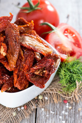 Portion of dried Tomatoes