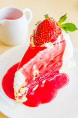 Cake strawberry